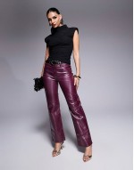 textured high neck vest top with shoulder pads in black