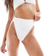 Lightweight mix and match bikini in white