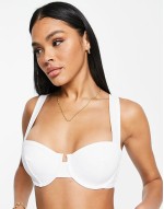 Lightweight mix and match bikini in white